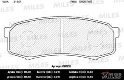 Колодки тормозные дисковые Miles E110279 во Владивостоке Колодки тормозные дисковые. Toyota Land Cruiser, FJ80, FJ80G, FZJ80, FZJ80G, HDJ80, HDJ81, HDJ81V, HZJ80, HZJ81, HZJ81V Toyota Fortuner, GGN155, GUN15...