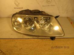 Фара правая VW Touareg 2002-2007 в Омске Фара. Volkswagen Touareg, 7L6, 7L7, 7LA Двигатели: AXQ, AYH, AZZ, BAA, BAC, BHK, BHL, BHX, BJN, BKJ, BKS, BLE, BLK, BMV, BMX, BPD, BPE, BRJ, BWF, CATA...