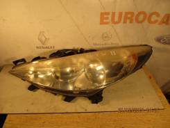 Фара левая Peugeot 207 2006-2013 в Омске Фара. Peugeot 207, WA, WB, WC, WK DV6TED4, EP3C, EP6, EP6C, EP6DT, EP6DTS, ET3J4, TU3A