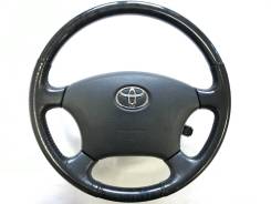 Оригинальный руль c косточкой черное дерево Toyota в Томске Руль. Toyota: Aurion, Alphard Hybrid, Camry, Land Cruiser Prado, 4Runner, Avensis Verso, Alphard, Estima, Camry / Aurion, Estima Hybrid, Highlander, H...