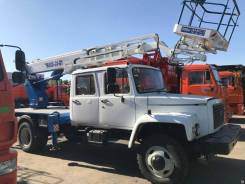 Випо-24, 2018 в Москве Випо-24. Автогидроподъемник ВИПО-24-01 на шасси ГАЗ-33086 (4х4), 3 600 куб. см., 24,00 м.