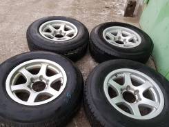 Продам колеса 245/70/16 диски вылет 0 наSurf/Prado/Pajero/Terrano/L200 в Чите Продам колеса 245/70/16 диски вылет 0 наSurf/Prado/Pajero/Terrano/L200. 8.0x16" 6x139.70 ET0 ЦО 110,0 мм.