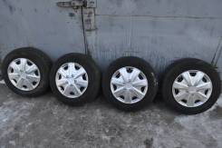 Летние шины Dunlop 205/65/R15 на штамповках в Улан-Удэ Летние шины Dunlop 205/65/R15 на штамповках. 6.0x15" 5x114.30 ET45 ЦО 60,1 мм.