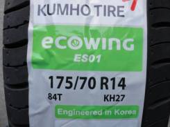 Kumho Ecowing ES01 KH27, 175/70 R14 во Владивостоке Kumho Ecowing ES01 KH27. Летние, 2018 год, без износа, 4 шт