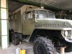 Урал 375, 1991 в Биробиджане Урал 375. Продаётся фургон , 6 000 куб. см., 10 000 кг., 6x6