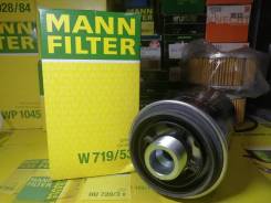 Фильтр масляный MANN W719/53 в Комсомольске-на-Амуре Фильтр масляный. Volkswagen California, 7EF, 7HC Volkswagen Transporter, 7DC, 7EA, 7EB, 7EF, 7EH, 7EJ, 7EM, 7EN, 7FD, 7FE, 7FL, 7FY, 7FZ, 7HA, 7HB, 7H...