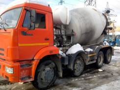 КамАЗ 58149Y, 2017 в Москве КамАЗ 58149Y. Автобетоносмеситель 58149Y шасси Камаз-6540 9м3 (ЕВРО 4) б/у (2017 г. ), 6 000 куб. см., 9,00 куб. м.