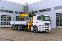 Soosan SCS746L, 2019 в Москве Soosan SCS746L. Автомобиль Камаз- 65207-1002-87(S5) с КМУ Top, 10 850 куб. см., 15 000 кг., 6x4. Под заказ