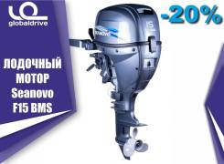 4х-тактный лодочный мотор Seanovo F15 BMS во Владивостоке Seanovo. 15,00 л.с., 4-тактный, бензиновый, нога S (381 мм), 2019 год