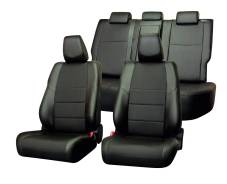 Чехлы Экокожа Seintex (аригон) Uaz Patriot 2009-2014 черный в Новосибирске Чехлы Экокожа Seintex (аригон) Uaz Patriot 2009-2014 черный