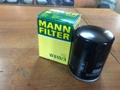 Фильтр масляный Mann Filter W610 в Улан-Удэ Фильтр масляный. Mitsubishi: Eclipse, Sigma, L300, Space Star, Legnum, Libero, Delica D:5, Dingo, Galant, Outlander, L200, Lancer Cedia, Triton, Etern...