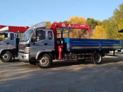 Foton Aumark BJ1129, 2019 в Самаре Foton Aumark BJ1129. бортовой с КМУ Unic URV373, 3 800 куб. см., 8 000 кг., 4x2