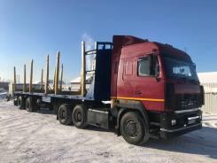 МАЗ, 2007 в Железногорске-Илимском МАЗ. Продаётся тягач маз+полуприцеп маз, 14 860 куб. см., 26 100 кг., 6x4