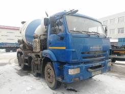 КамАЗ 58149Y, 2016 в Москве КамАЗ 58149Y. Автобетоносмеситель 58149Y шасси Камаз-6540 9м3 (ЕВРО 4) б/у (2016 г. ), 6 700 куб. см., 9,00 куб. м.