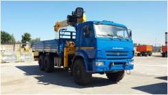 Soosan SCS736LII, 2018 в Москве Soosan SCS736LII. КМУ Камаз 65115-3094-48 (Евро-5) + верх. упр. + борт, 10 850 куб. см., 12 000 кг., 6x4