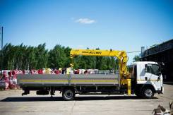 Soosan SCS513, 2018 в Москве Soosan SCS513. КМУ Isuzu FSR34UL-PCUN (Евро-5) + КМУ Std, борт алюминий