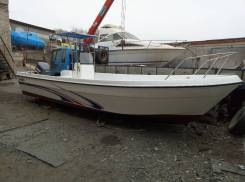 Yamaha UF 23 подвесной Ямаха 200 во Владивостоке Yamaha UF. 1993 год год, длина 7,40 м., двигатель подвесной, 200,00 л.с., бензин. Под заказ