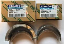 Вкладыши коренные Komatsu 6D102/4D102 STD Original во Владивостоке Вкладыши коренные KOMATSU 6D102/4D102 STD ORIGINAL