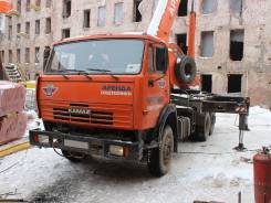 Ульяновец МКТ-25.1, 2008 в Санкт-Петербурге Ульяновец МКТ-25.1. Автокран Камаз 65115 2008 года, 11 760 куб. см.