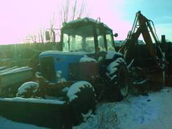 МТЗ 82, 2003 в Иркутске МТЗ 82. Экскаватор Петушок на МТЗ-82 с баровой, 0,25 куб. м.