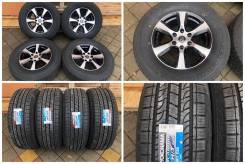 265/65R17 Yokohama G056 H/T + диски на Prado/Fortuner - все новое во Владивостоке 265/65R17 Yokohama G056 H/T + диски на Prado/Fortuner - все новое. 7.5x17" 6x139.70 ET25 ЦО 106,1 мм.