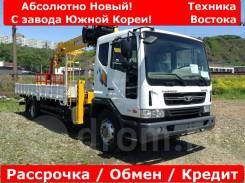 Daewoo Novus, 2018 во Владивостоке Daewoo Novus. Абсолютно новый кран-манипулятор, с завода Южной Кореи !, 5 890 куб. см., 7 000 кг., 4x2