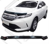 Дефлектор капота Toyota Harrier XU60 Classic черный (2013–2017) 1323 в Благовещенске Дефлектор капота. Toyota Harrier Toyota Classic
