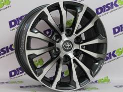 Новые диски 6x139.7 на Toyota LC Prado,4Runner, Hilux, Lexus GX в Новосибирске Toyota. 7.5x18", 6x139.70, ET25, ЦО 106,1 мм.