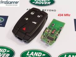 Смарт ключ зажигания (434 MHz) Land Rover, Range Rover, Freelander 2 в Краснодаре Ключ зажигания, смарт-ключ. Land Rover Freelander, L359 Land Rover Range Rover Land Rover Discovery Двигатели: 204PT, 224DT, B6324S