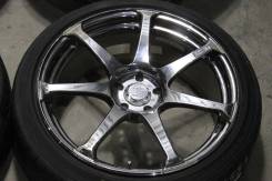 Японские диски Yokohama AVS Model T7 R18 5*100 8J ET45 Brembo OK! в Омске AVS Model T7. 8.0x18", 5x100.00, ET45