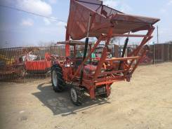Kubota L1-285 мини трактор с реверсом, комбаин с самосвальным кузовком во Владивостоке Kubota L1-285. реверс, с комбаином и самосвалтным кузовком., 28 л.с. Под заказ