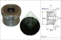 Шкив генератора BMW - N40, N42, N45, N45N, N46, N46N, N52, N52N, N51- E46/E70 в Красноярске Шкив, обгонная муфта генератора. BMW: 6-Series Gran Turismo, X1, 1-Series, 7-Series, 6-Series, 3-Series, 5-Series, X3, Z4, X5 Двигатели: N46B20, N52B3...