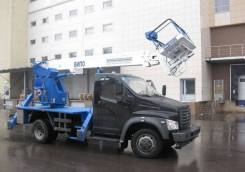 Випо-24, 2019 в Москве Випо-24. Автогидроподъемник ВИПО-24-01 на шасси ГАЗ-С41R13 NEXT (4х2) стрела, 24,00 м.