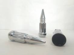 Секретные гайки-пули М14х1,5 (20шт) хром в Хабаровске Гайки.
