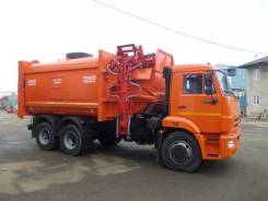 Рарз, 2019 в Новом Уренгое Рарз. МК-4554-08 на шасси Камаз-65115-3081-48 Мусоровоз (маятниковая плита), 10 000 куб. см. Под заказ