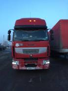 Renault Premium, 2007 в Красноярске Renault Premium. Сцепка 440Dxi, 2007 г. в. + п/п Krone, 2000 г. в, 11 000 куб. см., 30 000 кг., 4x2