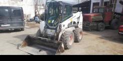 Bobcat S630, 2016 в Москве Bobcat S630. Мини-погрузчик б/у (2016 г., 1887 м. ч. ) фреза, щетка, ковш