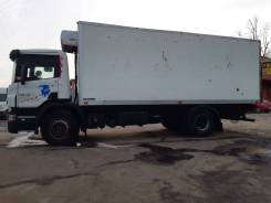 Scania P230, 2009 в Санкт-Петербурге Scania P230. Скания/Scania P 230 (5 серия) 2007-2009 г/в с РЕФом и гидробортом, 10 000 кг., 4x2