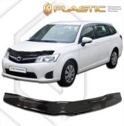Дефлектор капота Toyota Corolla Fielder NZE160 2012–2015 (Мухобойка) в Красноярске Дефлектор капота. Toyota Corolla Fielder, NKE165G, NRE161G, NZE161G, NZE164G, ZRE162G Двигатели: 1NZFE, 1NZFXE, 2NRFKE, 2ZRFAE