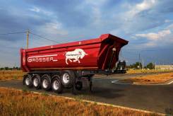 Crosser 34 м3, 2019 в Москве Crosser. Самосвальный полуприцеп Grosser F34, 4х-осный, 34м3, 50 000 кг.