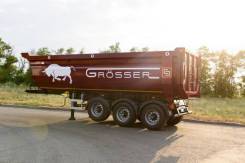 Crosser, 2019 в Москве Crosser. Самосвальный полуприцеп HalfPipe, Grosser 30 м3, 31 700 кг.