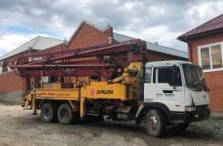 Junjin, 2001 в Краснодаре Junjin. Автобетононасос JD- M3615 шиберный. На базе KIA 2001г., 16 745 куб. см., 36,00 м.