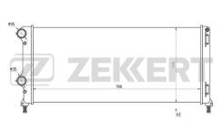 Радиатор охл. дв. Fiat Doblo (119) 01- Doblo Cargo (223) 01- Zekkert в Краснодаре Радиатор охл. дв. Fiat Doblo (119) 01- Doblo Cargo (223) 01- Zekkert