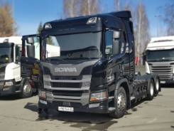 Scania G410 6х2, 2019 в Барнауле Scania G410. 6x2 на метане в Барнауле, 13 000 куб. см., 6x2
