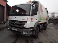 Mercedes-Benz Axor, 2012 в Новокузнецке Mercedes-Benz Axor. Мусоровоз Mercedes Axor c установкой NTM KGH, 6 374 куб. см.