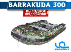 Надувная моторная лодка ПВХ Barrakuda 300. в Хабаровске Barrakuda. 2019 год год, длина 3,00 м.