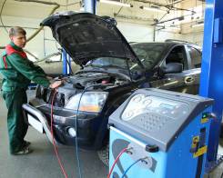 Заправка и ремонт авто кондиционеров фото