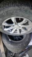 Литые диски с шинами 4шт. Toyota R15, 195/65R15 в Ленинске-Кузнецком Литые диски с шинами 4шт. Toyota R15, 195/65R15. 6.5x15" 5x100.00 ET-38