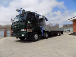 Nissan Diesel, 2005 в Фокино Nissan Diesel. 2005г с гидроманипулятором Tadano Cargo Crane ZR 504, 13 074 куб. см., 12 000 кг., 8x4