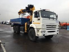 Soosan SCS866LS, 2019 в Туле Soosan SCS866LS. КМУ Камаз 43118-50 (Евро-5) + в. у. +бур 400мм. +борт, 11 762 куб. см., 7 600 кг.